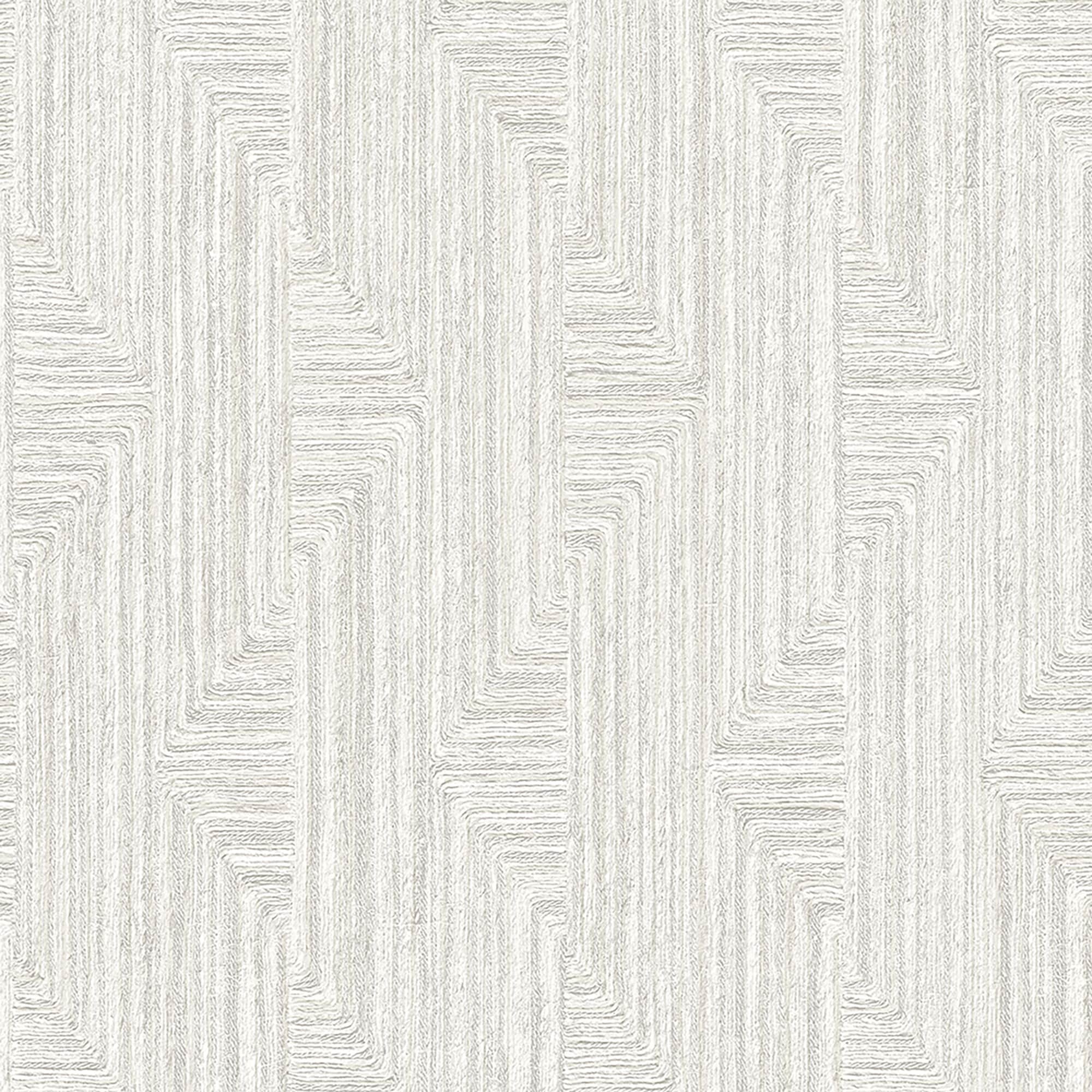 Veer Decor Threadline Geo Stitch Wallpaper - Roll 20.86"x33ft