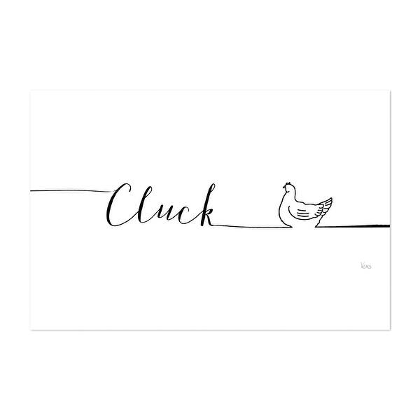 Underlined Farm IV Typography Animals Birds Chicken Art Print/Poster ...