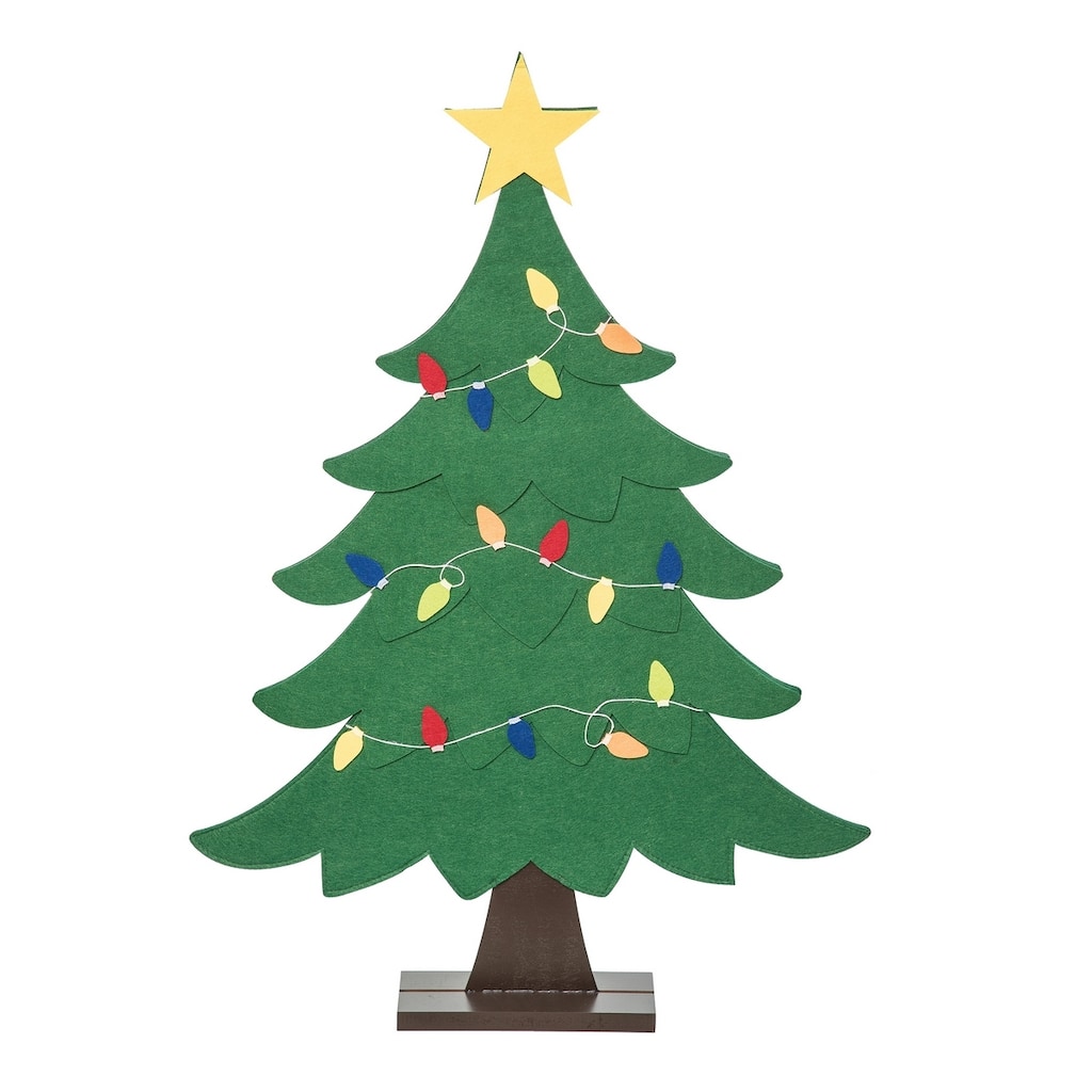 Christmas Tree Felt Figurine