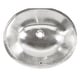preview thumbnail 3 of 7, Freud Nickel 19" Oval Undermount Bath Sink with Cantara Faucet Kit