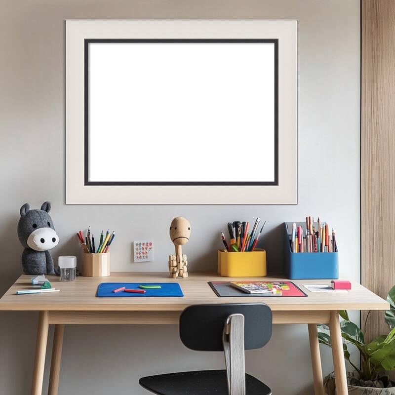 Ellie Framed Dry Erase Magnetic Board