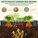 preview thumbnail 13 of 30, VEIKOUS 8 ft. x 2 ft. x 1 ft. Metal Galvanized Raised Garden Bed 9-in-1 Planter Box for Outdoor Gardening