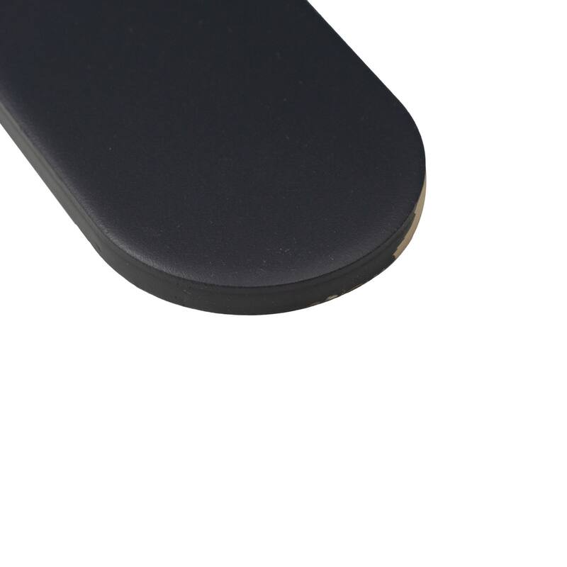 Fan 3" x 8" Matte Wall Tile - 3" x 12" - Dark Black