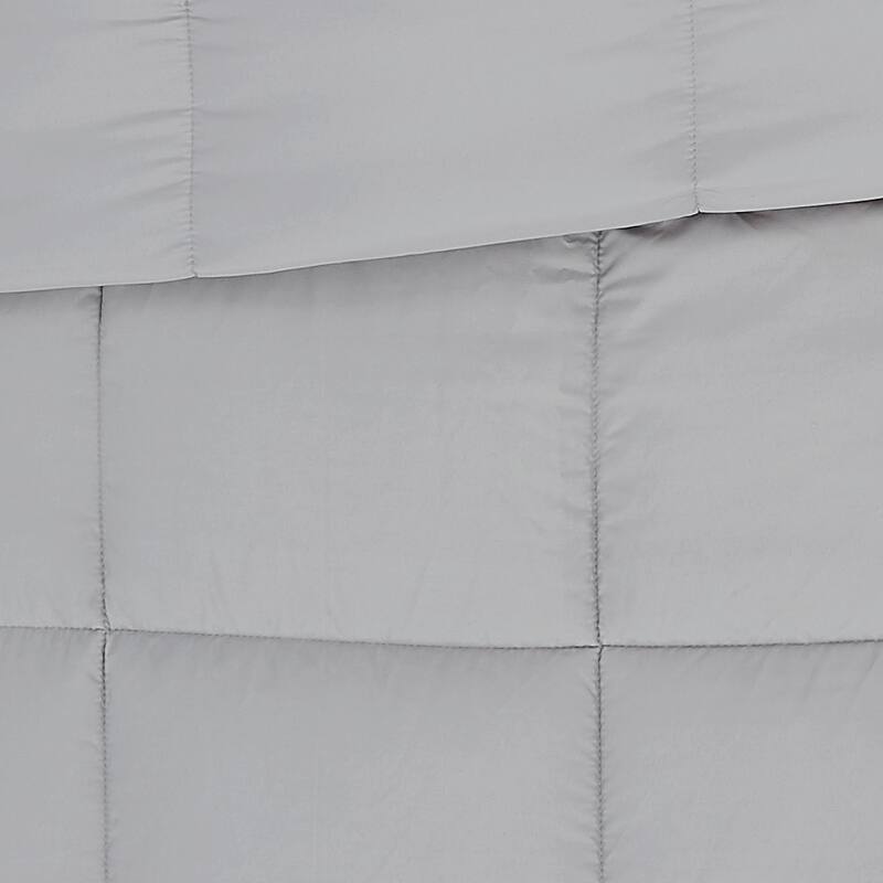 London Fog Garment Wash Solid 3 Piece Comforter Set