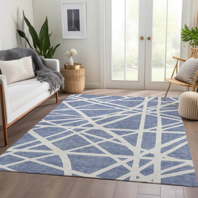Premium Washable Super Soft Contemporary Harvey Mayfield Rug