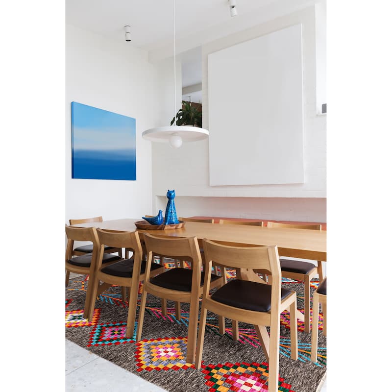 ECARPETGALLERY Hand-knotted Shalimar Dark Grey Wool Rug - 8'9 x 11'10