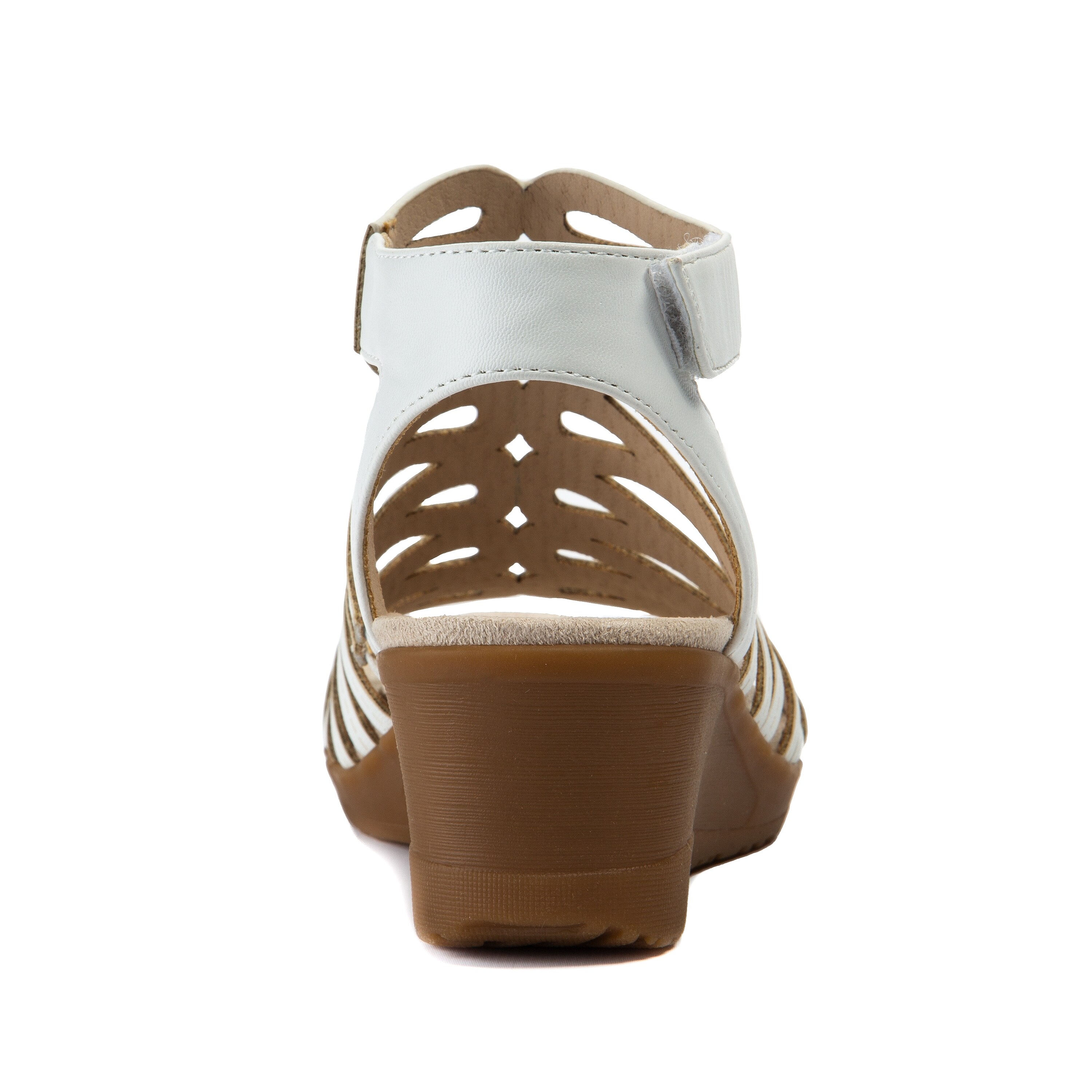 baretraps white sandals