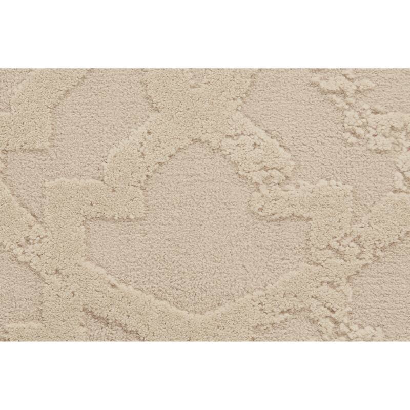 Plaza DIstressed Geometric Trellis Area Rug, Silver Gray/Steel Gray