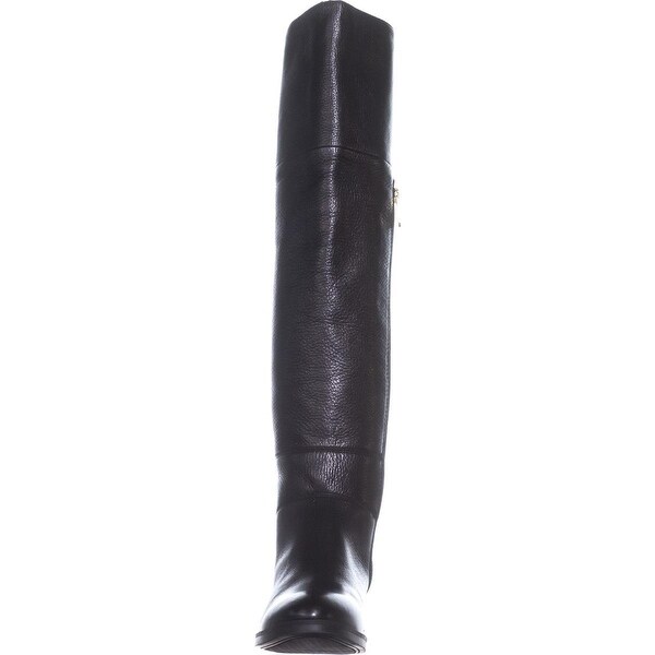 tommy hilfiger tall black boots
