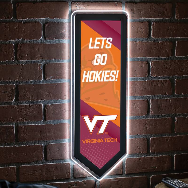 Virginia Tech LED Lighted Sign - Multi