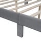 preview thumbnail 16 of 50, Beige Full Velvet Upholstered Bed with Large Storage Drawer - Stylish & Spacious