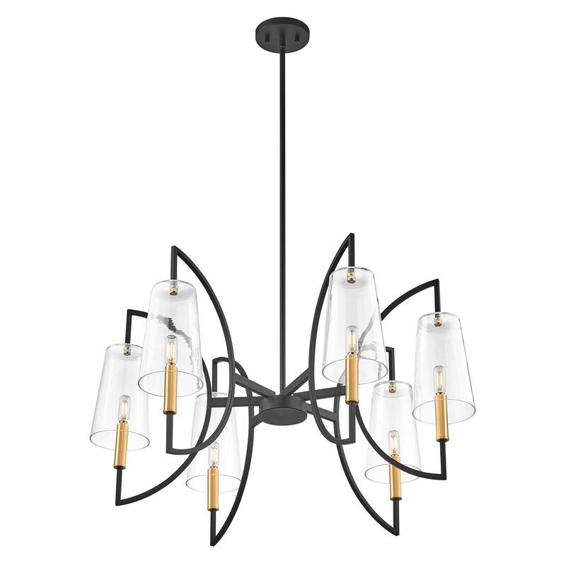 Savoy House 1-7168-6 Hanley 6 Light 32" Wide LED Chandelier