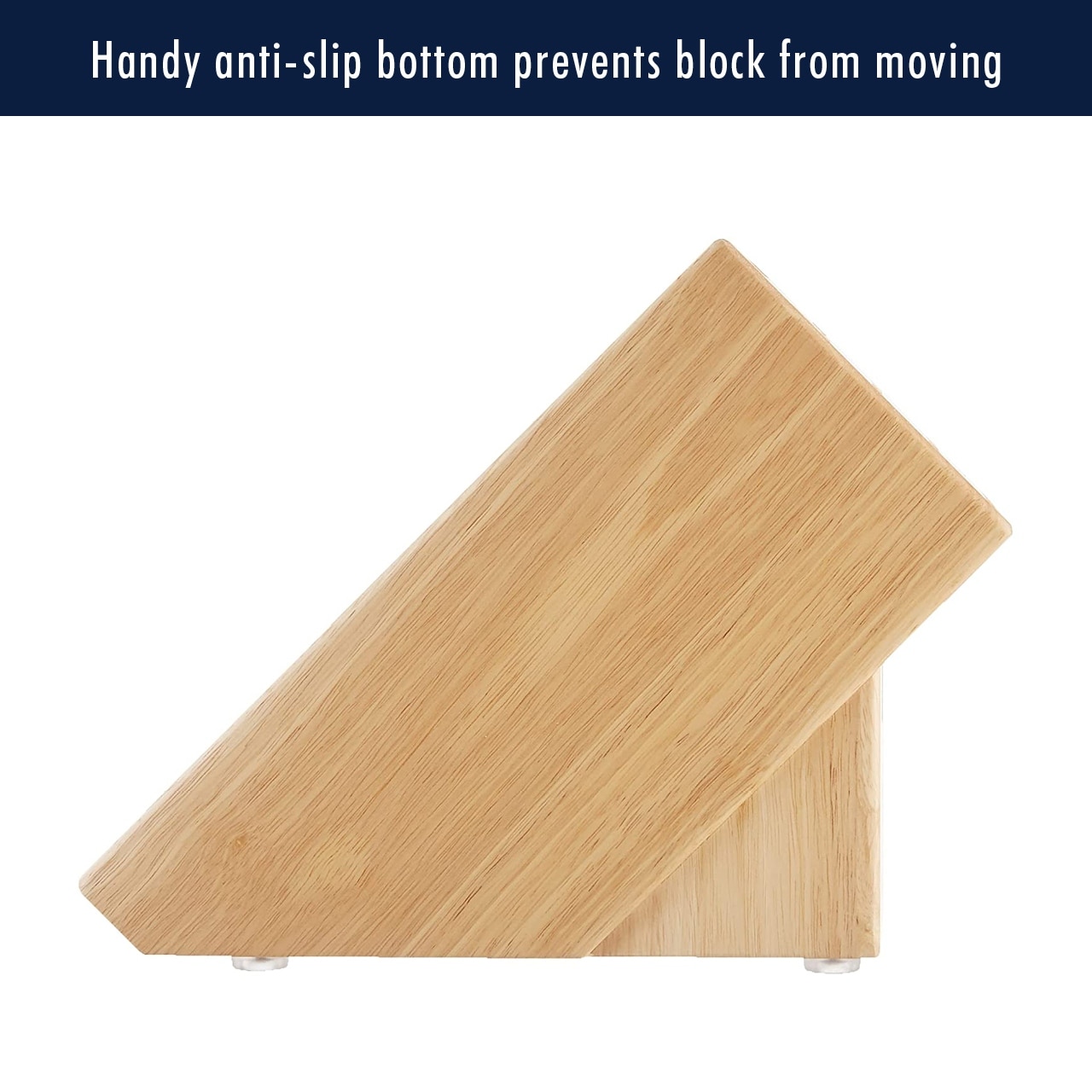 Henckels Hardwood Knife Block, Knife Storage, 11-slot - Natural