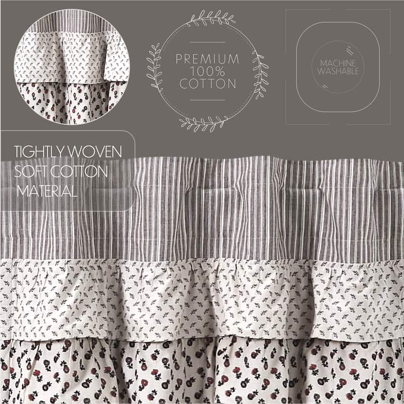 Florette Ruffled Valance 16x90 - M