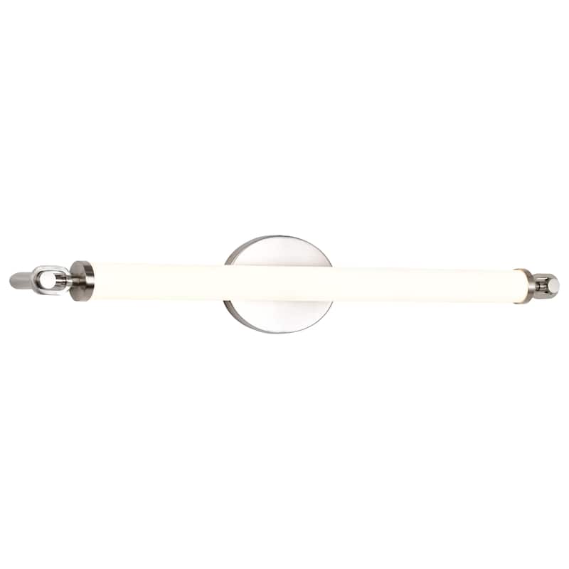 Edgeworth 28 Inch LED Vanity Brushed Nickel Acrylic Lens - Brushed Nickel