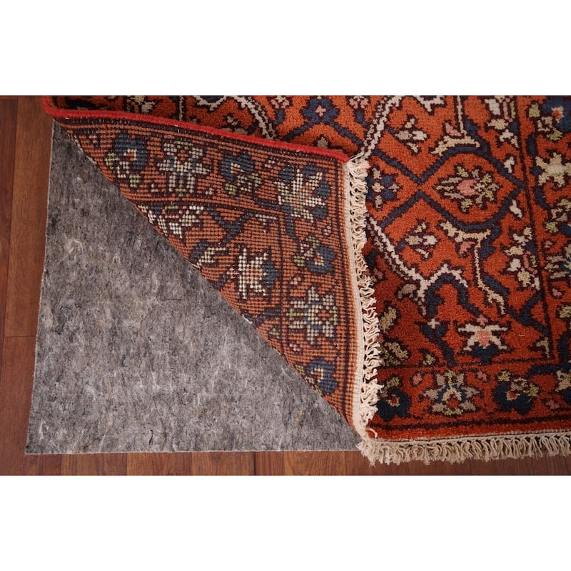 All-Over Orange Kazak Oriental Accent Rug Handmade Wool Carpet - 2'8"x 6'0"
