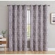 preview thumbnail 42 of 46, HLC.me Paris Paisley Print Light Reducing Filtering Grommet Window Curtain Panels - Set of 2