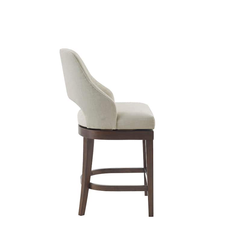 Madison Park Marshall Counter Stool with 360 Degree Swivel Seat