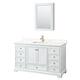 Option White, Gold Trim, Giotto Quartz Top