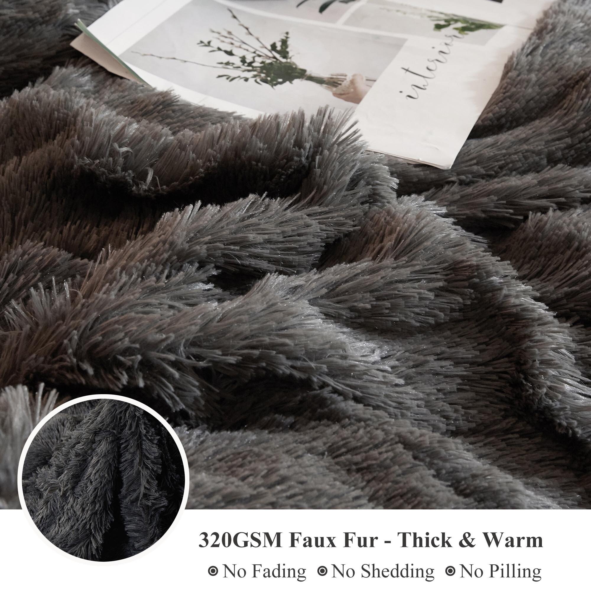Faux fur weighted blanket bed bath and beyond best sale