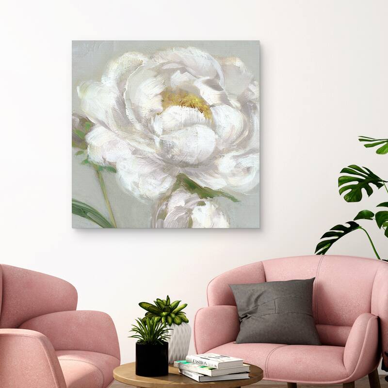 Peony Detail I by Sally Swatland Canvas Art Print