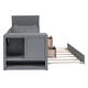 preview thumbnail 29 of 28, Twin Size Daybed Trundle Bed Pine Wood Bed Frame for Kids Teens