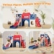preview thumbnail 8 of 22, Toddler Slide, 8 in 1 Kids Indoor Slide for Toddler 1-3, Indoor Outdoor Toddler Playground, Baby Slide Toddler Slide Playset