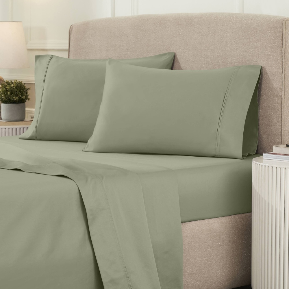 Bed bath and beyond green sheets outlet