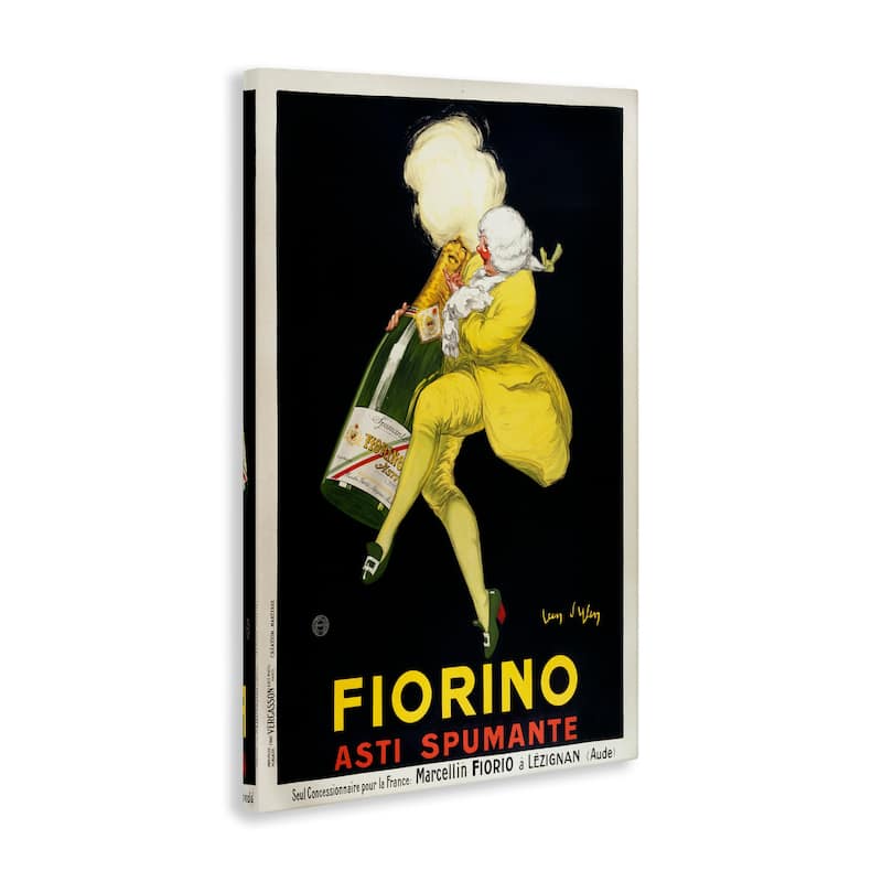 Stupell Vintage Fiorno Wine Canvas Wall Art Design By Marcus Jules