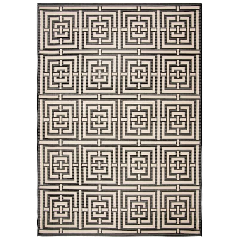 SAFAVIEH Courtyard Errica Indoor/ Outdoor Waterproof Patio Backyard Rug