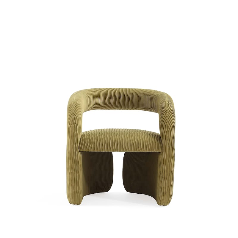 Manhattan Comfort Modern Corvette Velvet Dining Chair