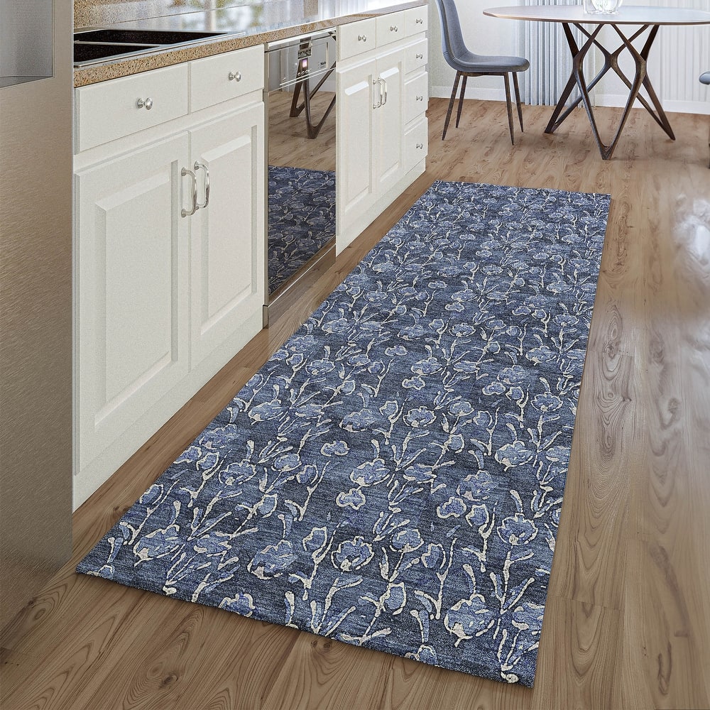 Premium Washable Super Soft Floral Contemporary Mayfield Rug