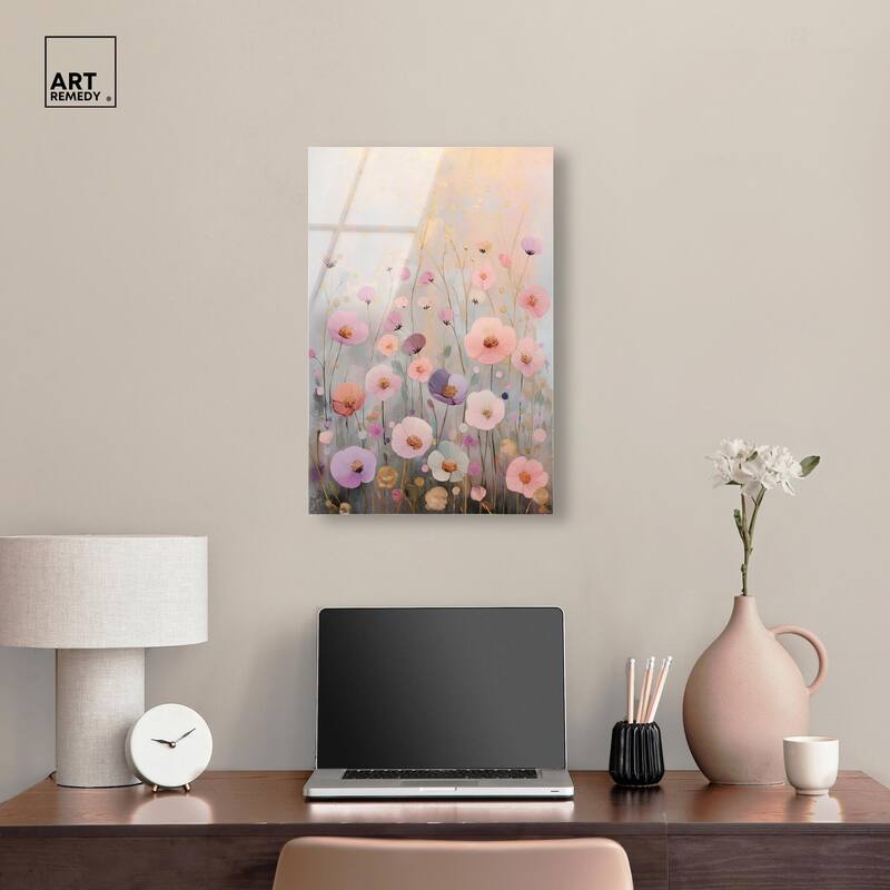 Tiny Blooms II Acrylic by Art Remedy, Ready to Hang
