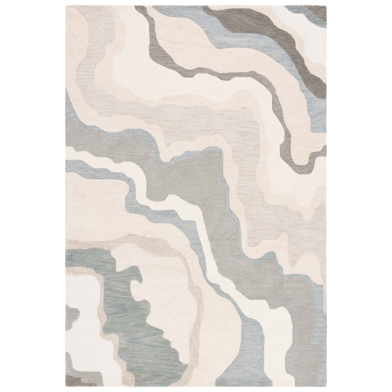 SAFAVIEH Handmade Rodeo Drive Noelia Mid-Century Modern Wool Rug