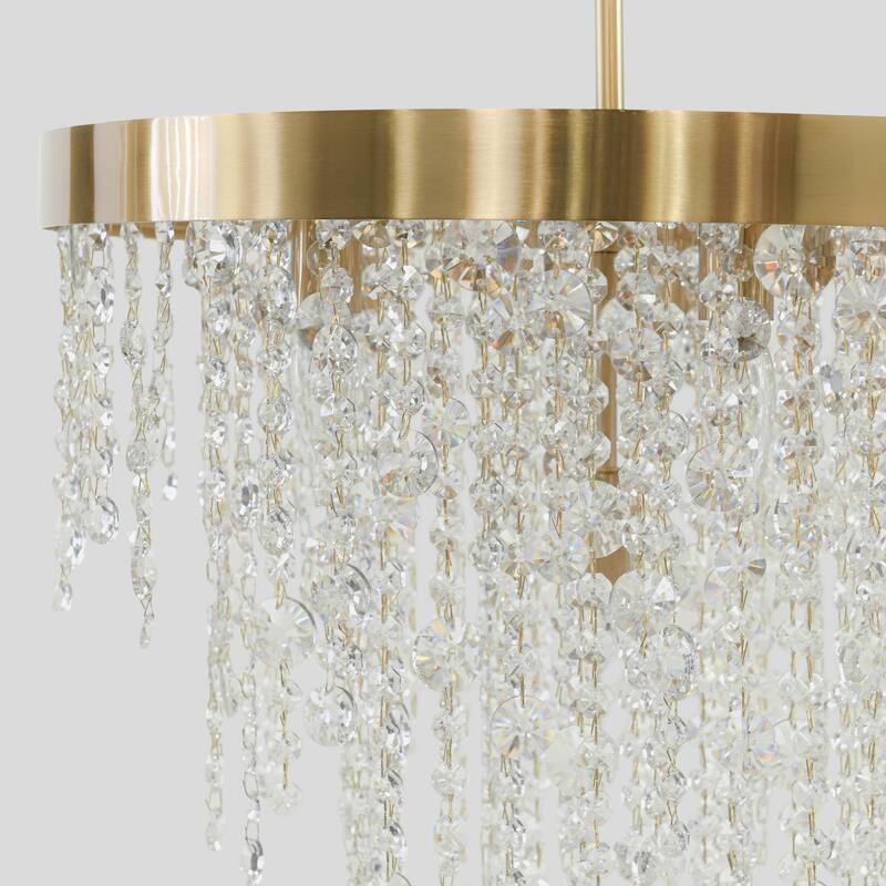 Classic Home Kristen Brass Chandelier