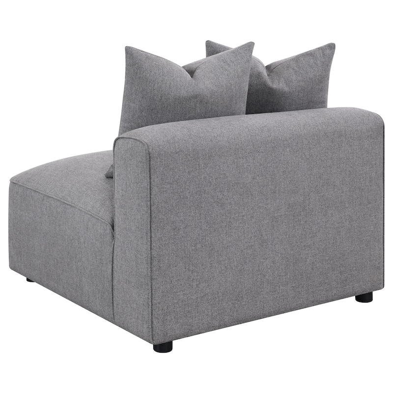 Jennifer Upholstered Tight Back Armless Chair