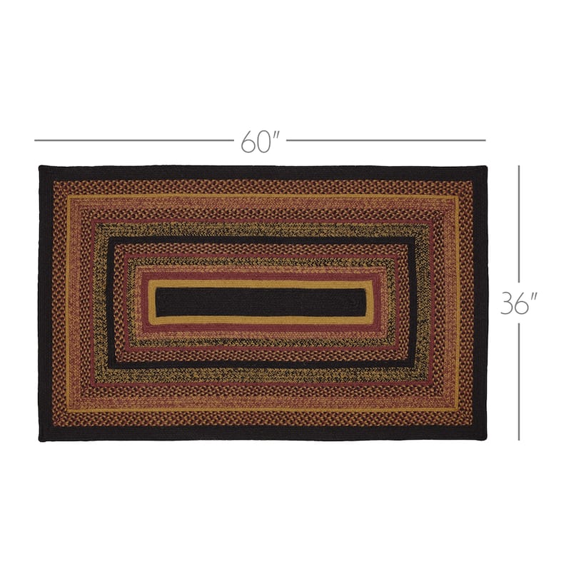 Heritage Farms Jute Rug Rect w/ Pad 36x60 - 3'6"