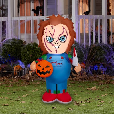 Airblown-Stylized Chucky Holding Pumpkin-Universal