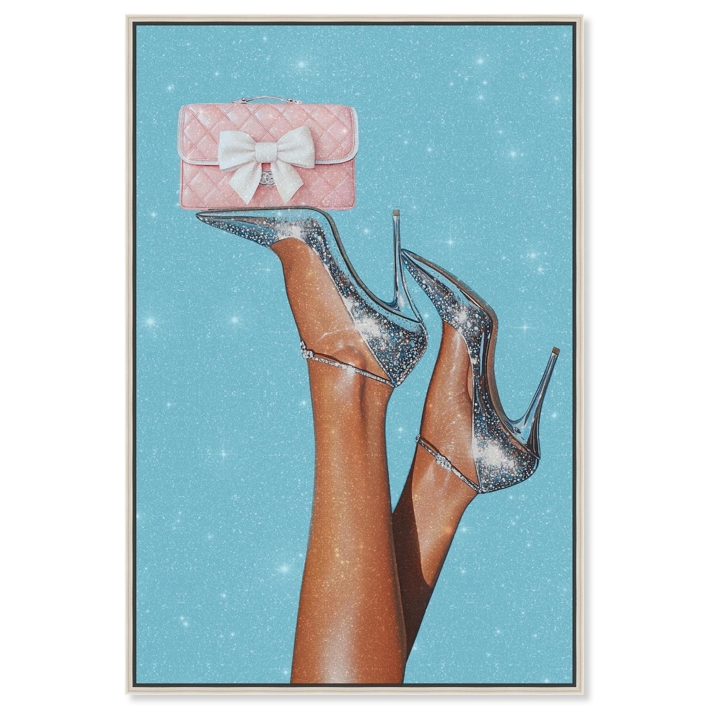 Clutch Purse on Display Canvas by Art Remedy