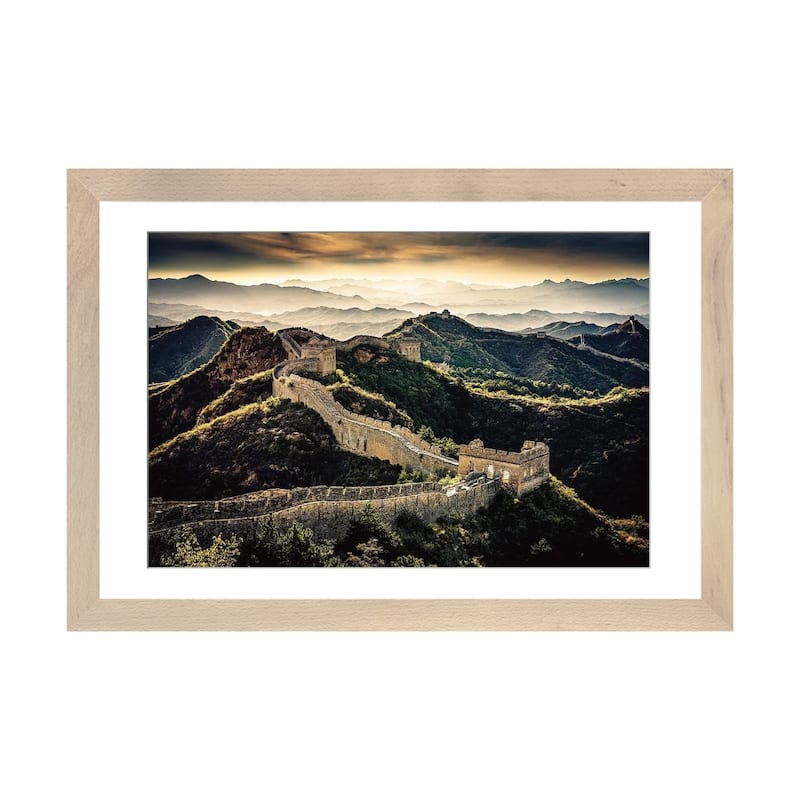 iCanvas "Chinese Wall" by Dieter Reichelt - Natural - 16x24x1