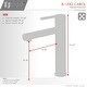preview thumbnail 27 of 34, STYLISH Single Handle Bathroom Vessel Sink Faucet, Stainless Steel - Faucet Height: 11 5/8" Spout Height: 9 1/8"