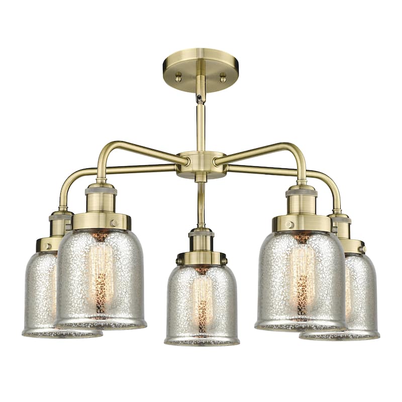 Innovations Lighting Bell - 5 Light 23" Stem Hung Chandelier