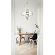 preview thumbnail 6 of 18, Crystal Orb Pendant Light Bohemian 4-Light Oil Bronze or Silver Luxury Chandelier