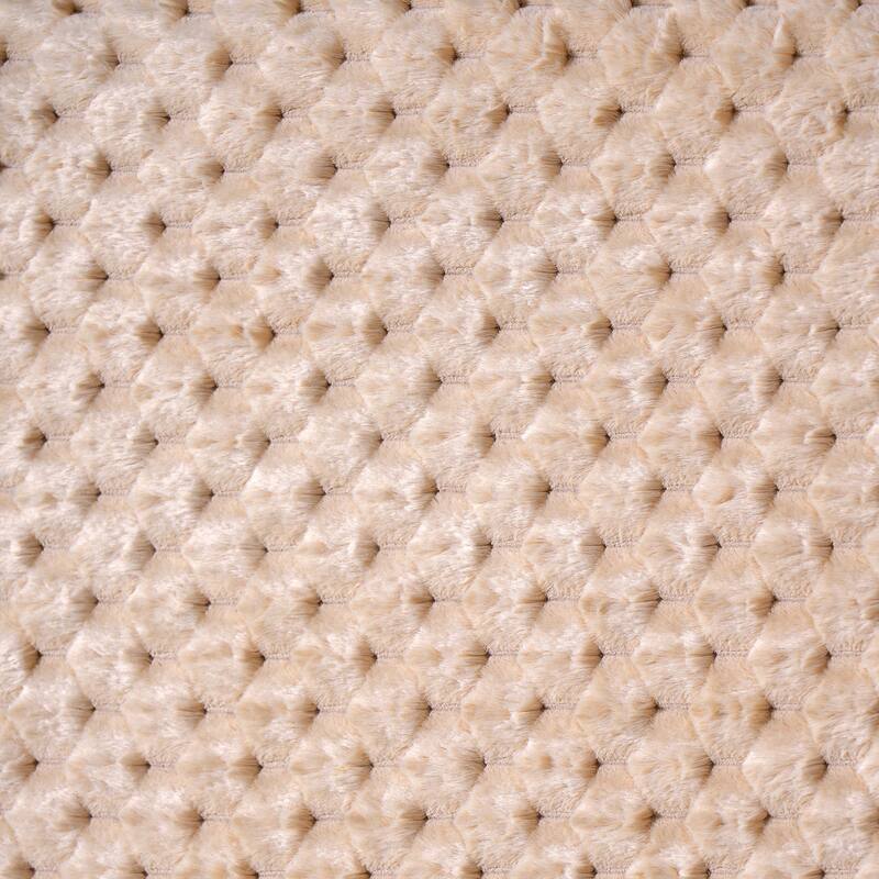 Simple Modern White Plush Soft Bed - Comfortable Backrest for Bedroom