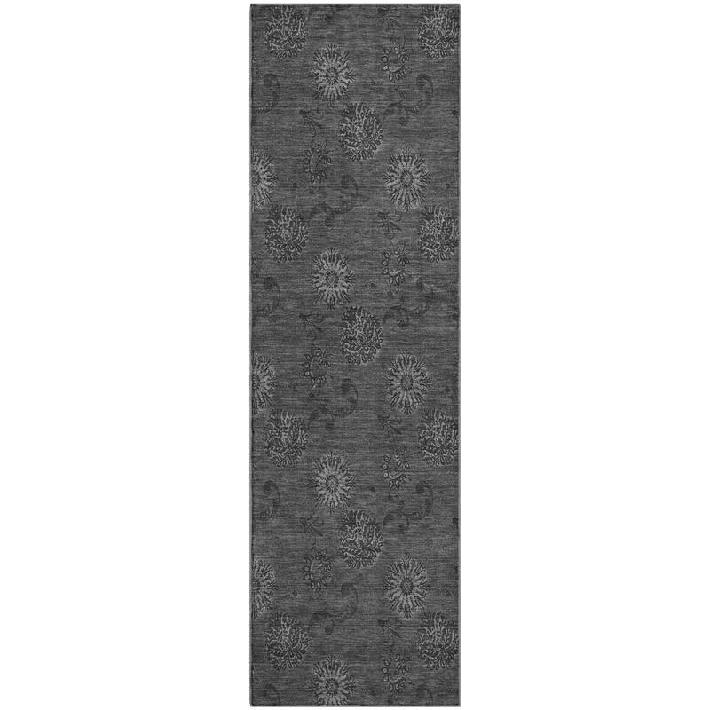 Premium Washable Super Soft Floral Imprint Mayfield Rug