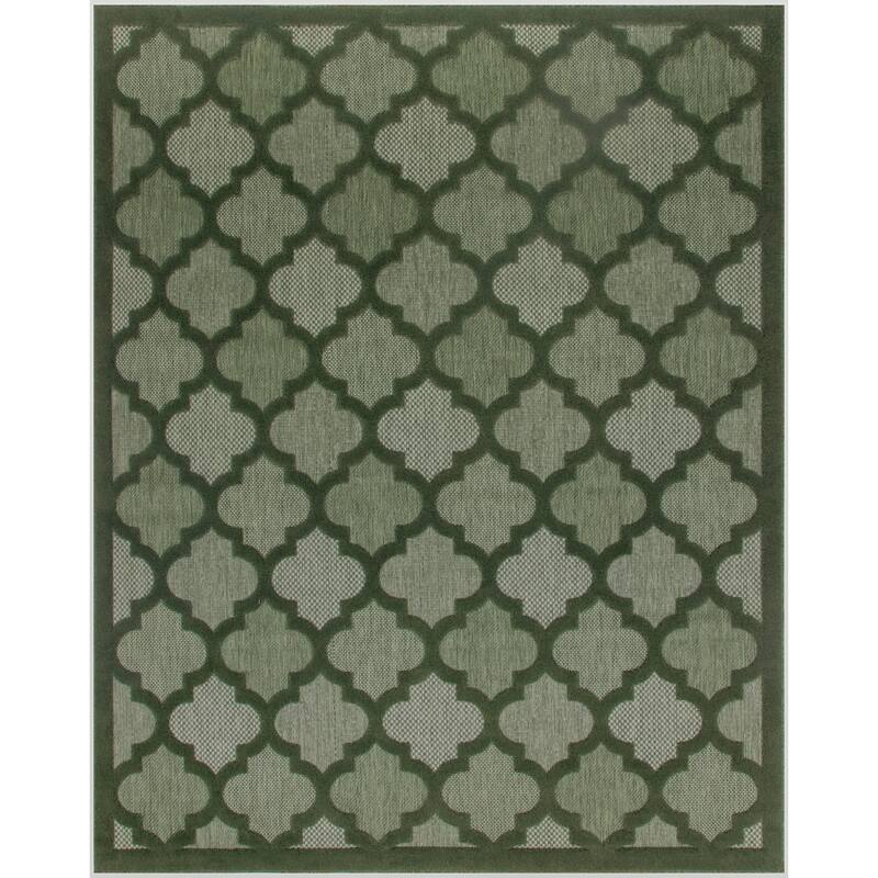 Nourison Easy Care Indoor/Outdoor Moroccan Trellis Area Rug