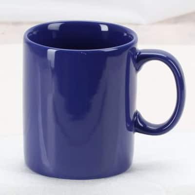 Omniware Teaz Cafe 11 oz Classic Mug - 3" D x 3.75" H