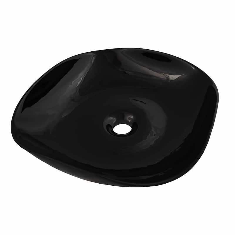 Lido Handmade Murano Glass Bathroom Sink - 14.75x14.75x4