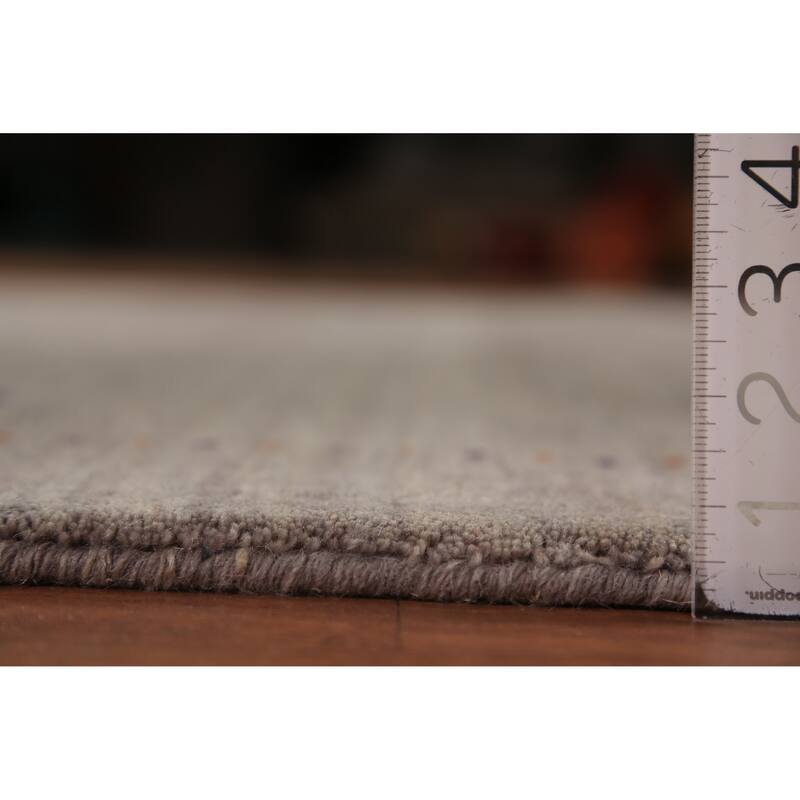 Tribal Gabbeh Area Rug Handmade Oriental Wool Carpet - 5'3" x 7'6"