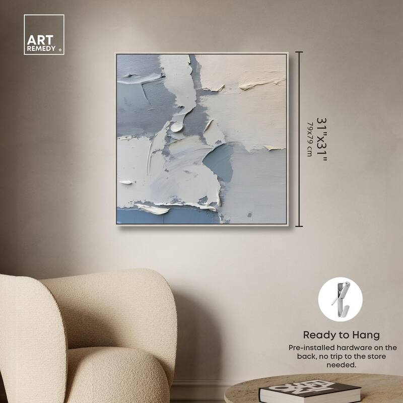 Pebble Path I Canvas by Art Remedy